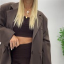 blazer over con bottoni prime